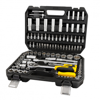 Набір торцевих насадок MASTERTOOL CrV 1/4