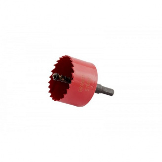 Свердло корончате GRANITE біметалічний HSS M42 57 мм 6-09-057
