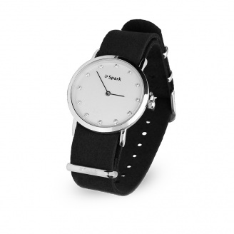 Жіночий годинник Spark Sencillo зі Swarovski Чорний Білий (ZWE35CZC)