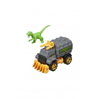 Ігровий набір машинка та динозавр Road Rippers Raptor green 10х6х15 см Різнокольоровий ЦБ-00204543 (SKT000876383)