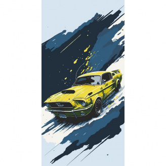 Картина за номерами Ford Mustang Art Craft 12504-AC 40x80 см