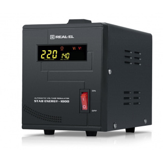 Стабілізатор Real-el Stab Energy-1000 Black