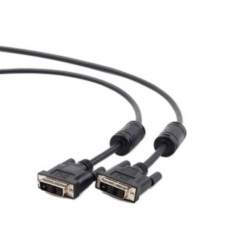 Кабель Cablexpert CC-DVI-BK-6 DVI-D-DVI-D 1.8м чорний