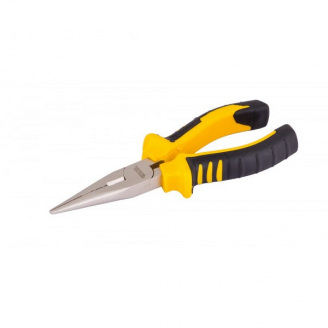 Щипці прямі 160 мм С55 HRC 45~50 MASTERTOOL GM (23-2160)