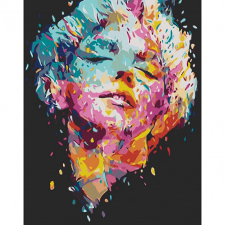 Картина за номерами Мерілін Монро арт Art Craft 10015-AC 40х50 см