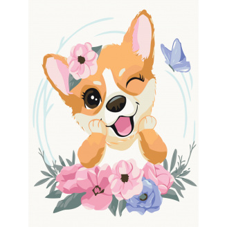 Дитяча картина за номерами BrushMe 