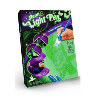 Набір креативної творчості Neon Light Pen Сова Dankotoys (NLP-01-01U)