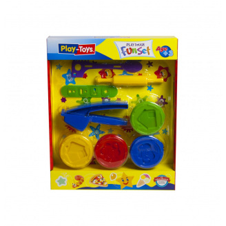 Набір для ліплення Funset з інструментами Play Toys (6785)