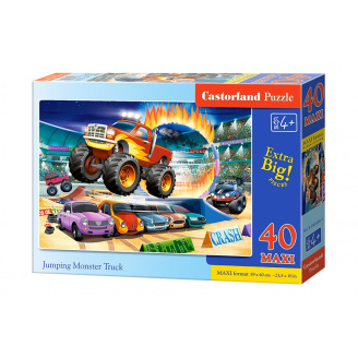 Пазли Максі Трюки на джипі 40 елементів Castorland (B-040308)