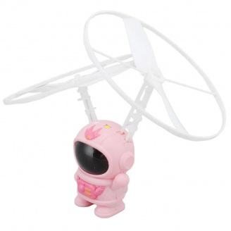 Іграшка літаючий Космонавт RIAS GSX Spaceman з LED підсвічуванням Pink (3_04752)