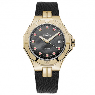 Годинник EDOX Delfin Diver Date Lady 53020 37JC NANRUD