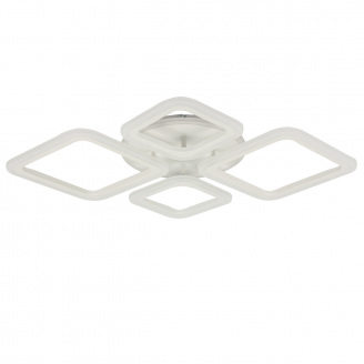 Стельова LED люстра Sunlight 5331/2+2 R білий