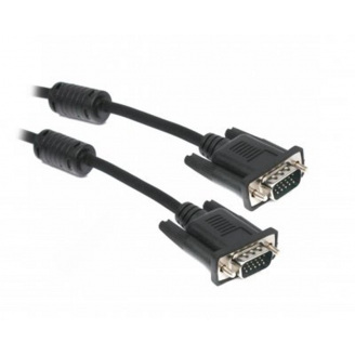 Кабель Maxxter V-PVGA-6 VGA-VGA HD15M/HD15M 39C 1.8м чорний