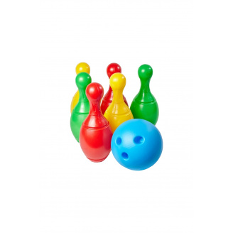 Набір для гри в боулінг Technok Toys 29х29х28 см Різнокольоровий ЦБ-00112811 (SKT000440955)