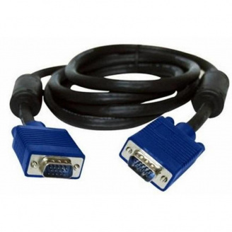 Кабель Atcom 15261 VGA-VGA HD15M/HD15M 1080p 1,8м 15 жил чорний