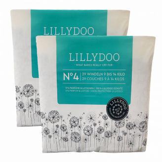 Підгузники Lillydoo 4 Maxi 9-14 кг 58 шт