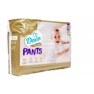 Підгузки-трусики Dada Extra Care Розмір 4 Maxi, 8-15 кг, 39 шт