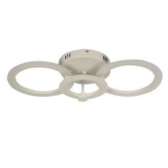 Стельова LED люстра Sunlight W8067/2+1 Білий