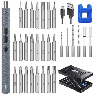 Електровикрутка Kingsdun KS-882040 36в1 350mAh Grey