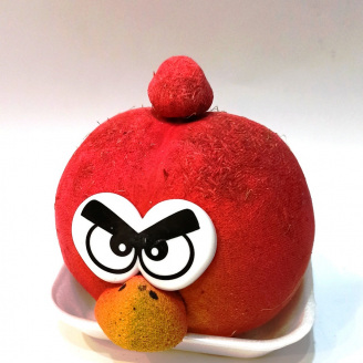 Трав'янчик Насіння країни Angry birds пташка Червоний (1738958589)