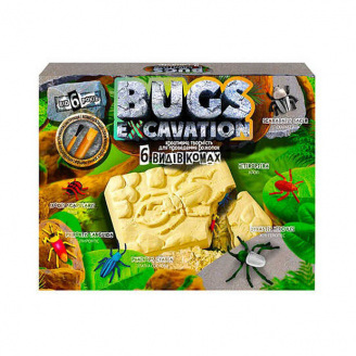 Детский набор для проведения раскопок Bugs Excavation Жуки Danko Toys BEX-01U BEX-01-05U