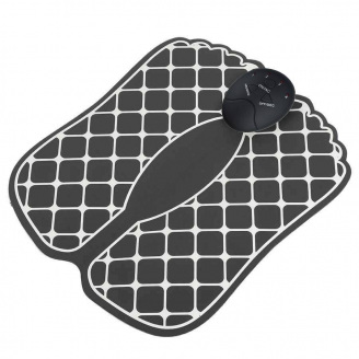 Масажний електричний килимок для ніг Foot Massager EMS Чорний