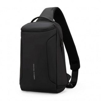 Рюкзак на одне плече Mark Ryden Mini X-Ray MR7069 37 х 24 х 10 см Чорний
