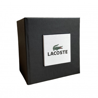 Подарункова упаковка-коробка для годинника Lacoste Чорний 90х90х60 мм