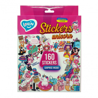Набор стикеров Unicorn TM Lovin 90015 160 наклеек