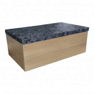 Тумба пластикова підвісна The MIX Ламі 4236 mat 5057 Wood 60х30х45 см