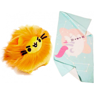 Комплект 2Life М'яка іграшка Pusheen cat 10х7 см та рушник 50х100 см v-12354