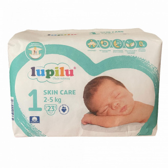 Підгузки Lupilu Skin Care Newborn 1 2-5 кг 23 шт