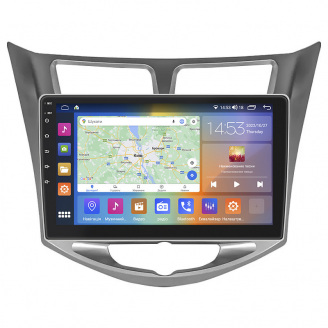 Штатная магнитола Lesko Hyundai Solaris I 2010-2014 10