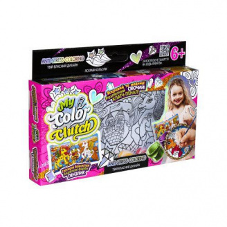 Пенал разрисовка My color Clutch Danko Toys CCL-01 Пони