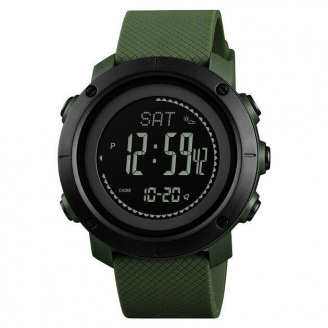 Наручные мужские часы Skmei 1427 Army Green ABS (12375-hbr)