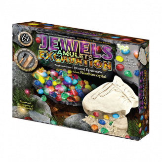 Набір для проведення розкопок Jewels Amulets Excavation каміння JAEX-01-01