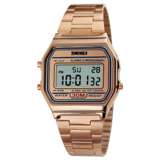 Часы наручные мужские Skmei 1123 Rose Gold, 1123RG (12313-hbr)