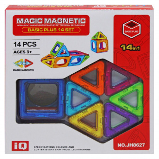Магнитный конструктор MAGIC MAGNETIC 14 дет MIC (JH8627)