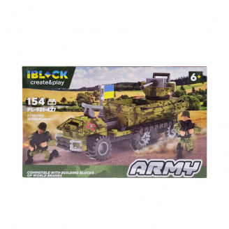 Конструктор дитячий Армія Iblock PL-921-427 154 деталі