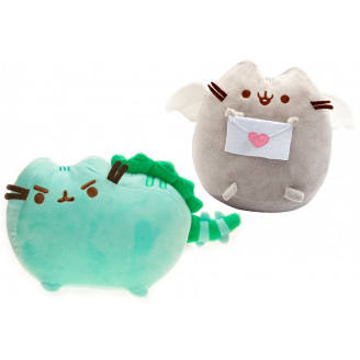 Набір м'яких іграшок 2Life Pusheen cat 12х15 см та 12х17 см v-12383