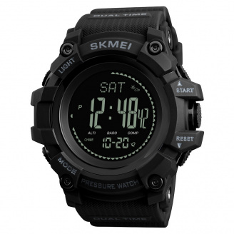 Часы наручные мужские Skmei 1358 Black, 1358BK (12272-hbr)