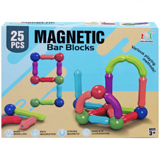 Конструктор магнитный MAGNETIC STICKS 25 дет MIC (H01)