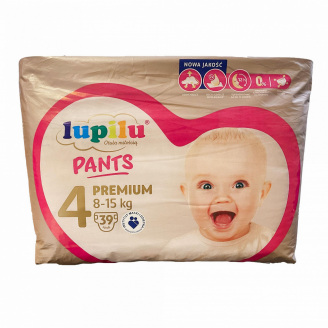 Підгузники-трусики Lupilu Premium Jumbo Bag 4 Maxi 8-15 кг 39 шт