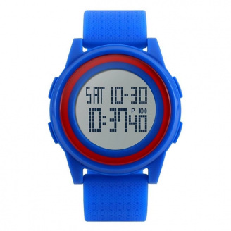 Часы наручные Skmei 1206 Blue (12366-hbr)