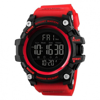 Наручные женские часы Skmei 1384 Red (12358-hbr)