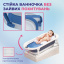Дитяча ванночка для купання SBT group A1 EB-211P Біло-синя Иршава
