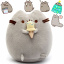 Комплект 2Life М'яка іграшка Pusheen cat 12х15 см та Набір 5 шт багаторазових наклейок v-12320 Мукачево
