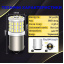 Комплект світлодіодних ламп Napo LED 1157-3014-57smd-ceram P21/5W 1157 BAU15S 2 шт Червоний (2473258008) Днепр