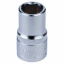 Насадка шестигранна коротка 1/2" 13мм CrV ULTRA (6070132) Калуш
