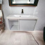 Пластикова підвісна тумба The MIX Адоніс з покриттям HPL 3103 gloss 100х60х45 см Ворожба